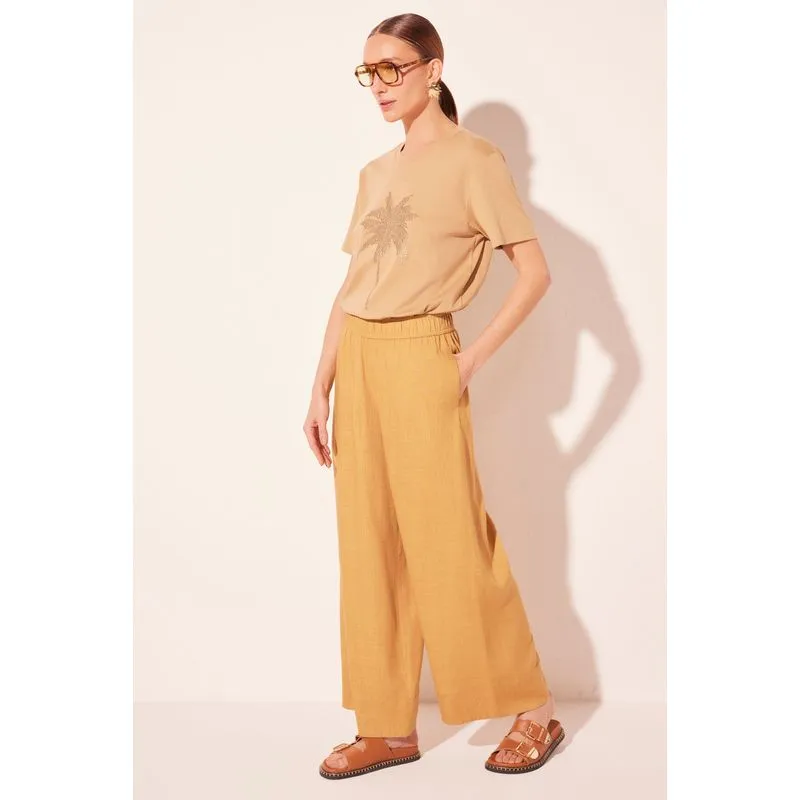 Calça Reta Rami AMARELO/YELLOW PP/XS