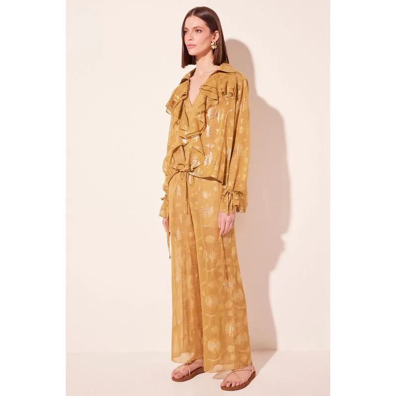Camisa Manga Longa Ágata Dourado DOURADO/GOLDEN G/L