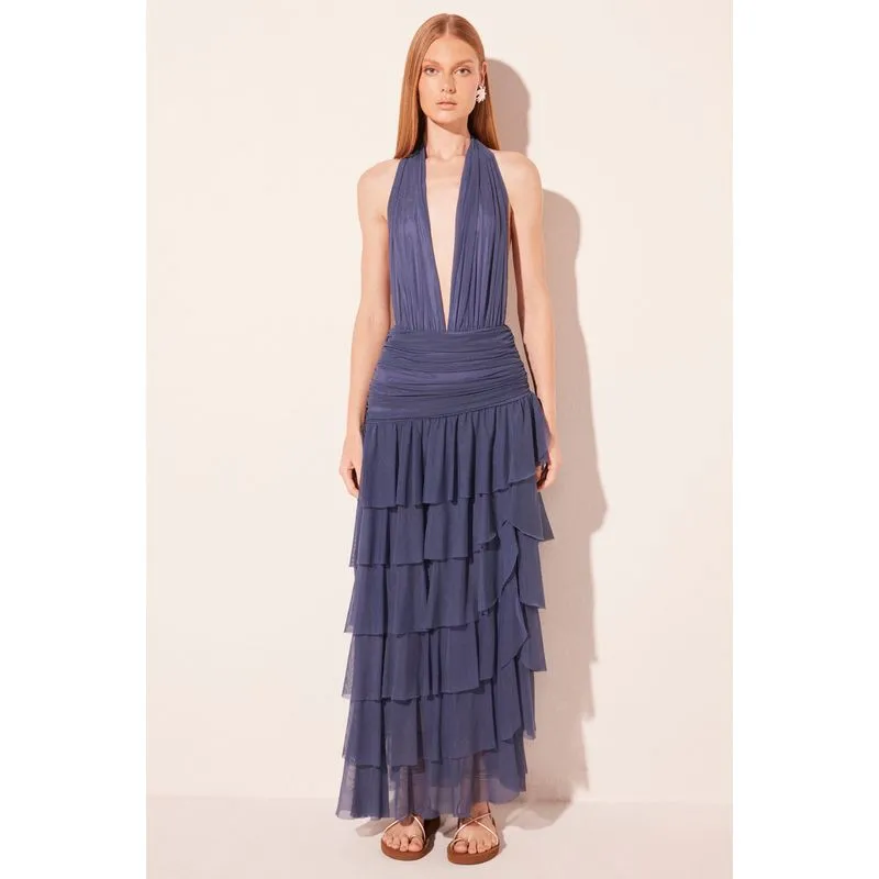 Saia Longa Leme Azul AZUL/BLUE M/M