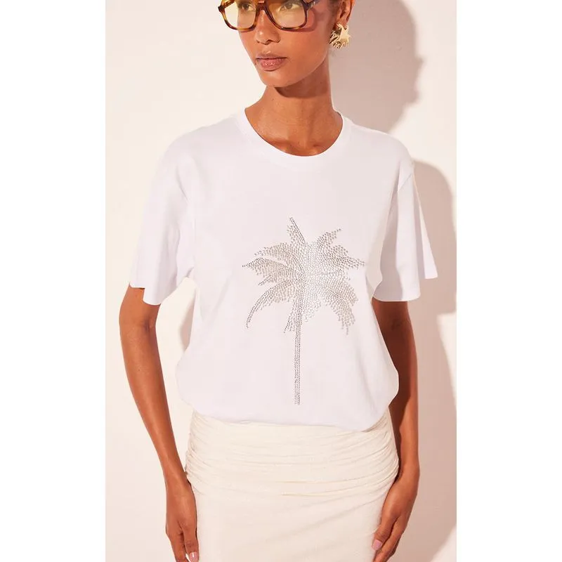 Camiseta Manga Curta Cocais Branco BRANCO/WHITE G/L