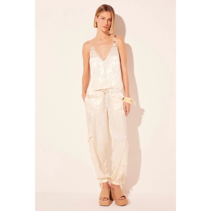 Blusa Alça Prisma Off White OFF WHITE/OFF WHITE P/S