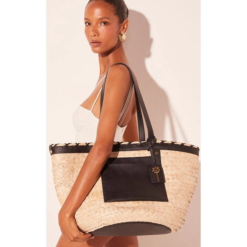 Bolsa Tote Acessórios Tropicália PRETO/BLACK U/ONE SI