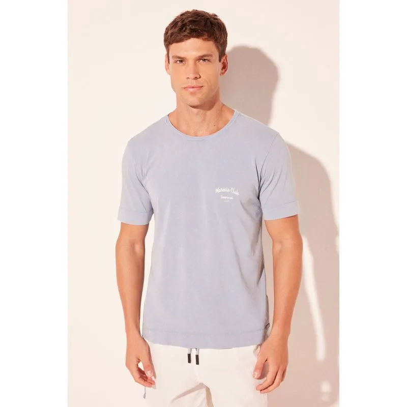 Camiseta Manga Curta Marítimo Azul AZUL/BLUE GG/XL