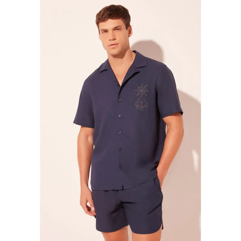 Bermuda Casual Navegar AZUL MARINHO/NAVY BLU M/M