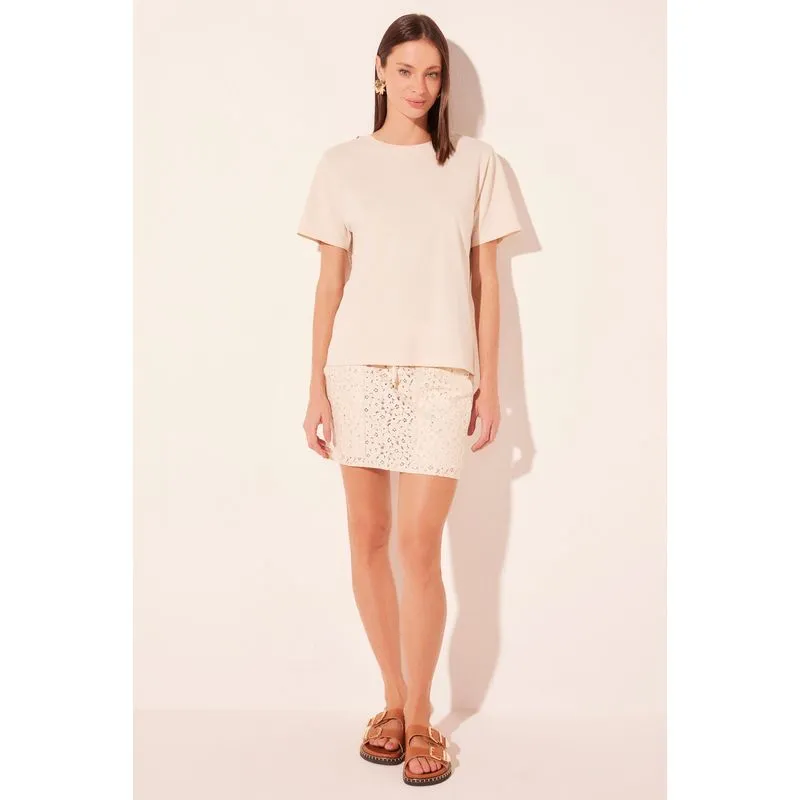 Camiseta Manga Curta Sopro Off White OFF WHITE/OFF WHITE G/L