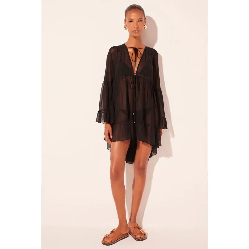 Vestido Curto Leme Preto PRETO/BLACK M/M