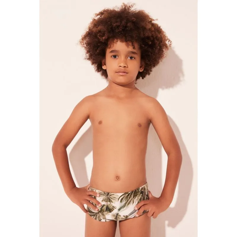 Sunga Infantil Larga Copa Palmeiras VERDE/GREEN 6 A 7