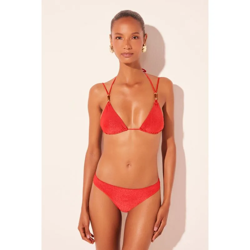 Biquíni Calcinha Lateral Média Juá VERMELHO/RED P/S