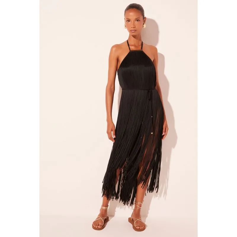 Vestido Midi Marea Preto PRETO/BLACK U/ONE SI