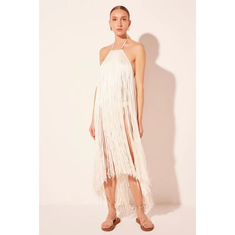 Vestido Midi Marea Off White OFF WHITE/OFF WHITE U/ONE SI
