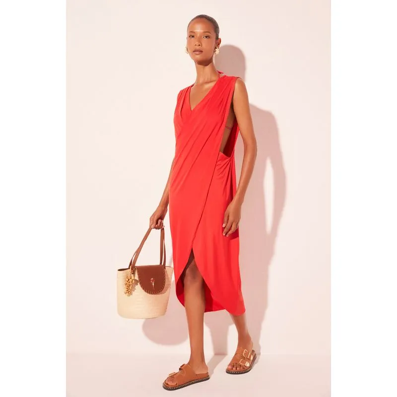 Vestido Longo Juá VERMELHO/RED P/S