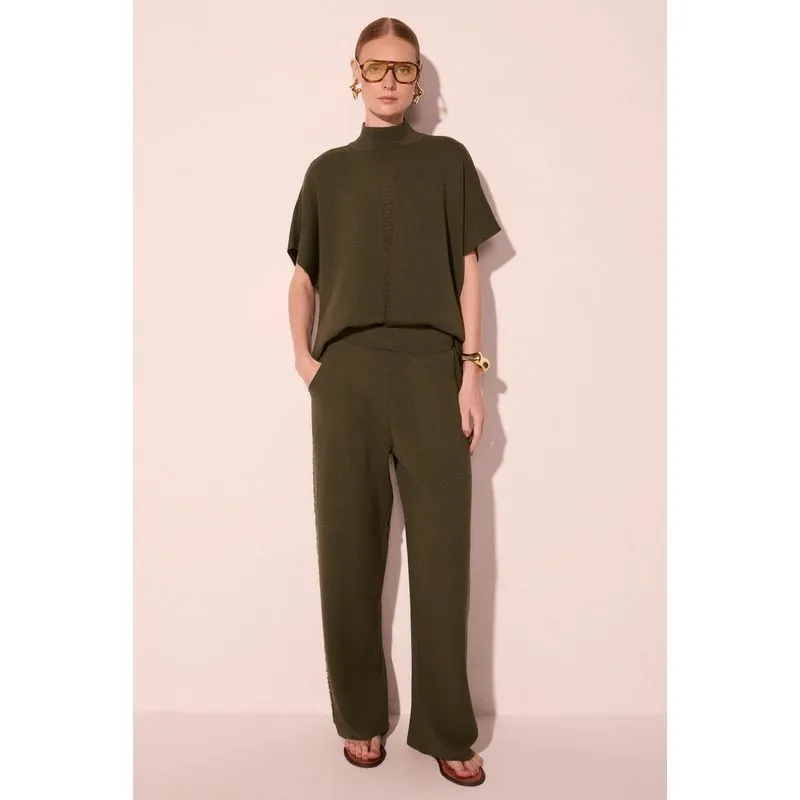 Calça Reta Humus Verde M/M