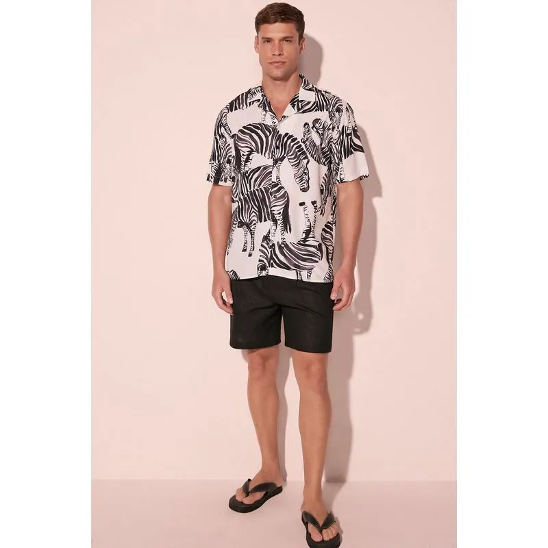 Camisa Manga Curta Zebras PP/XS