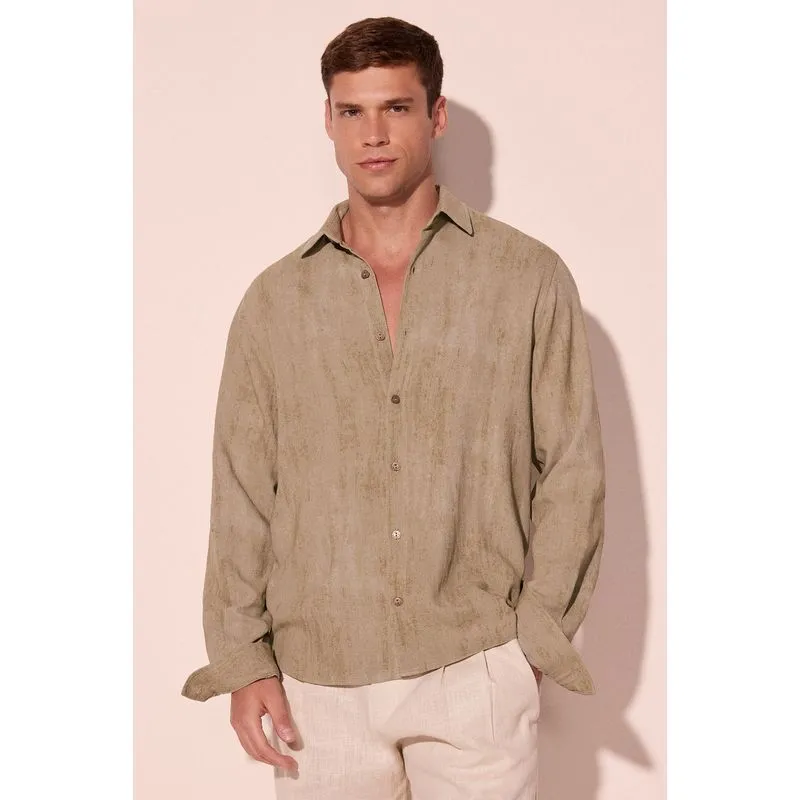 Camisa Manga Longa Erva Doce P/S