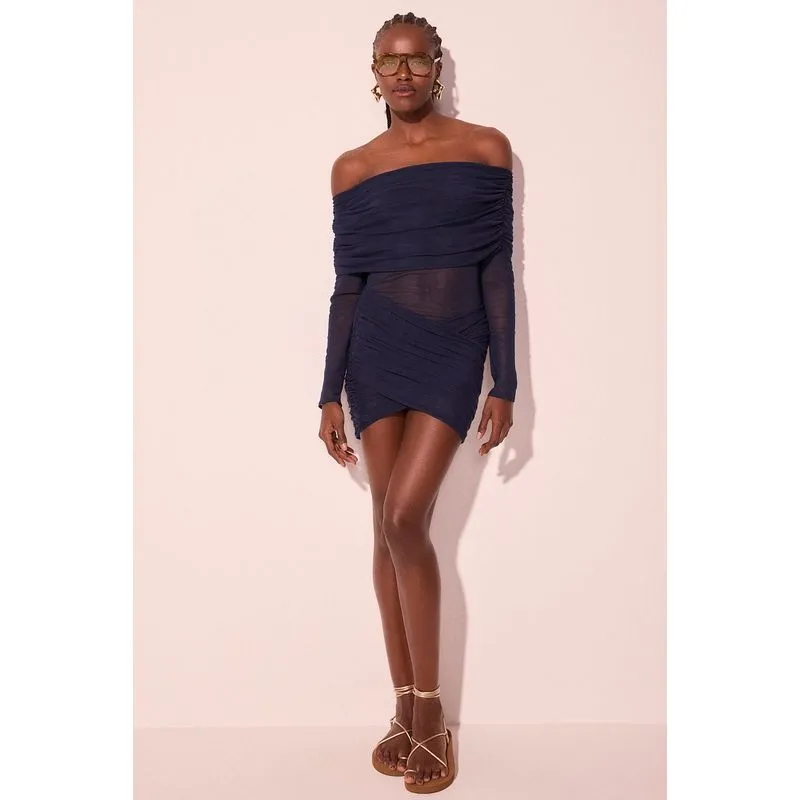 Blusa Manga Longa Aroma Azul GG/XL