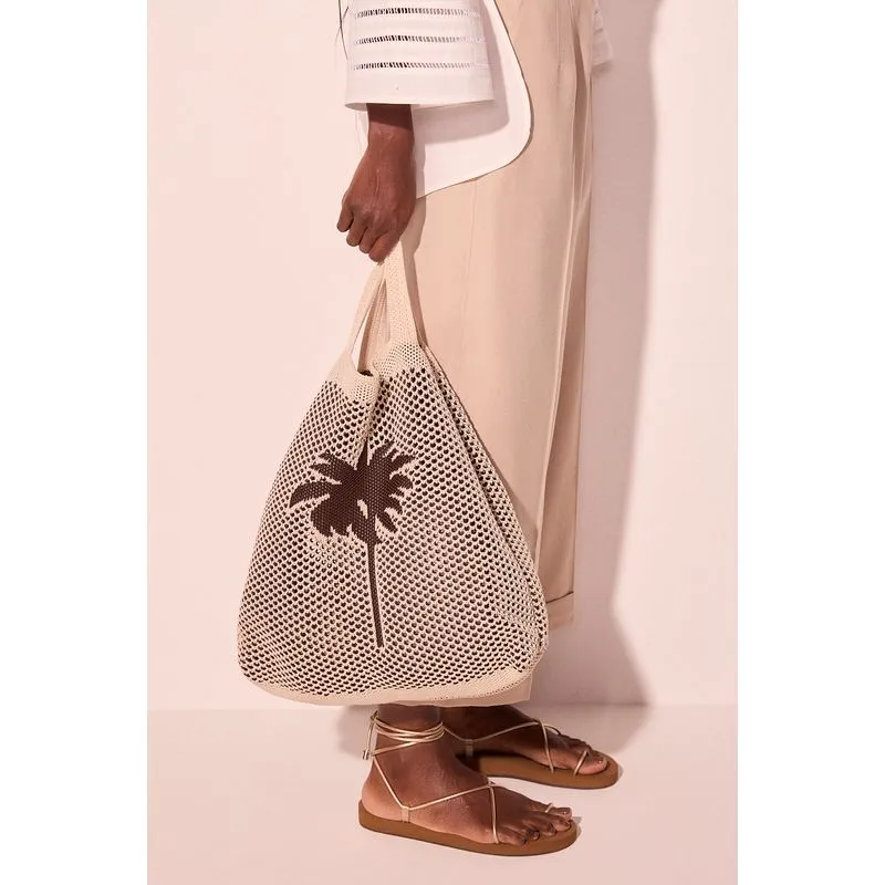 Bolsa Tote Saco Crochê U/ONE SIZE