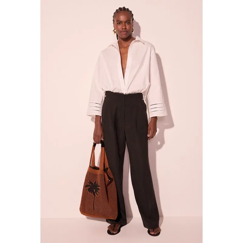Bolsa Tote Saco Crochê U/ONE SIZE