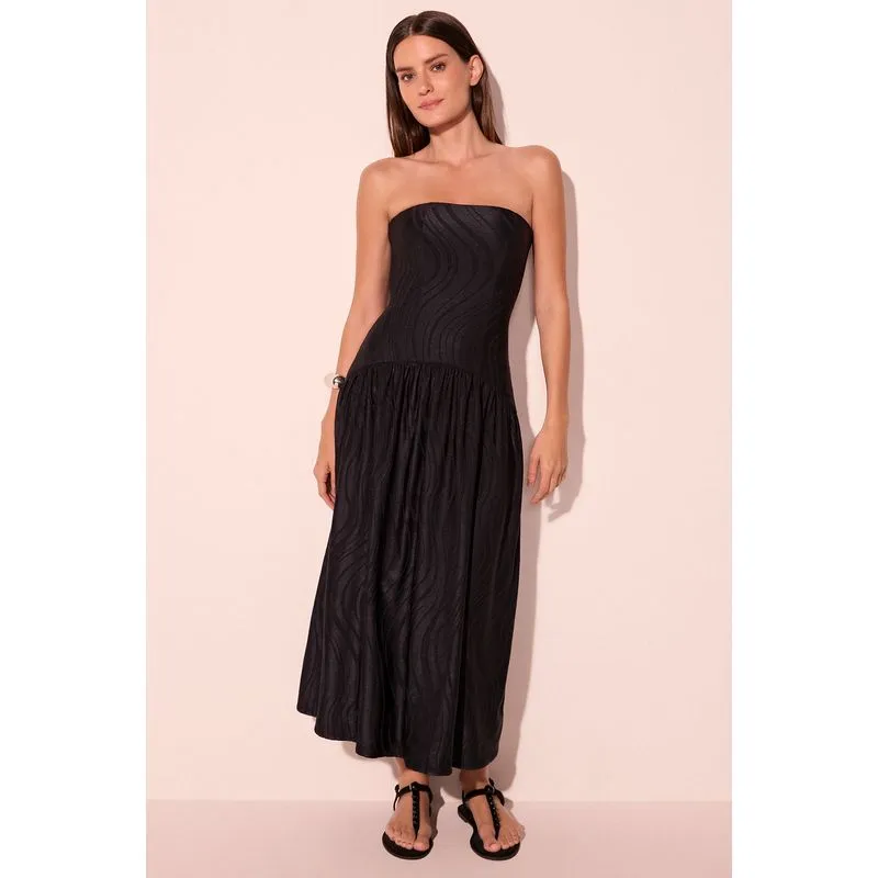 Vestido Midi Savana Preto M/M