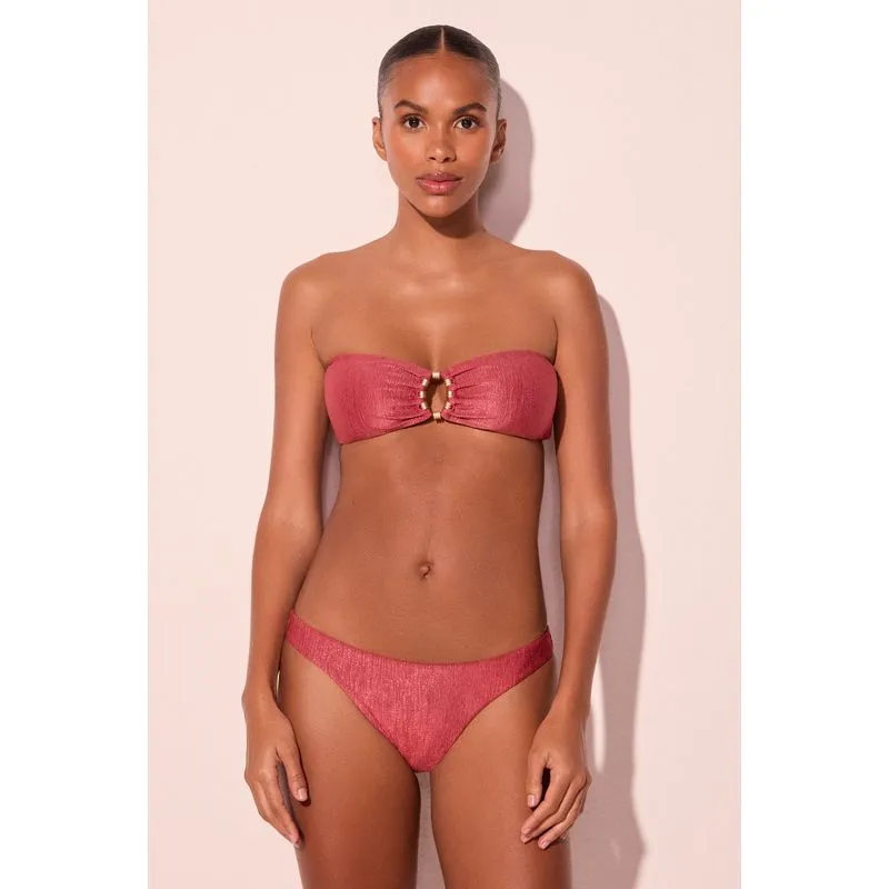 Biquíni Calcinha Lateral Fina Báltico Vermelho P/S