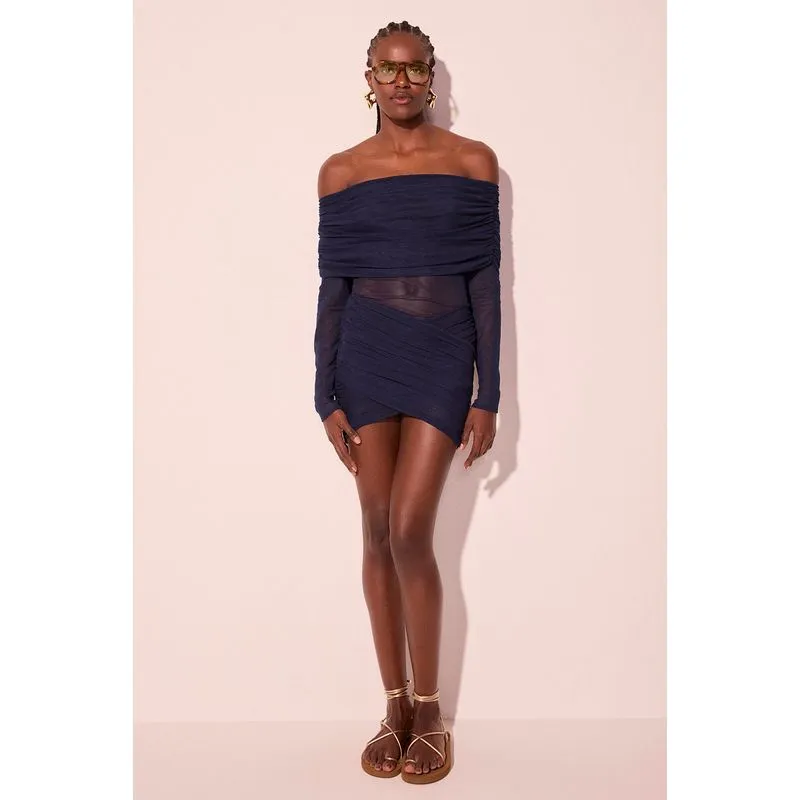 Saia Curta Aroma Azul M/M