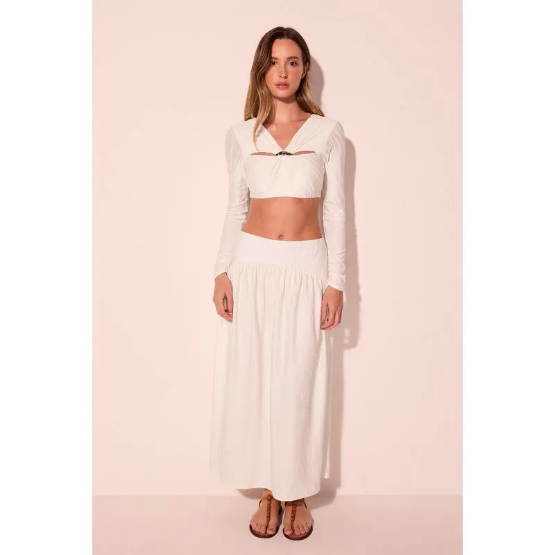 Blusa Manga Longa Savana Branco PP/XS