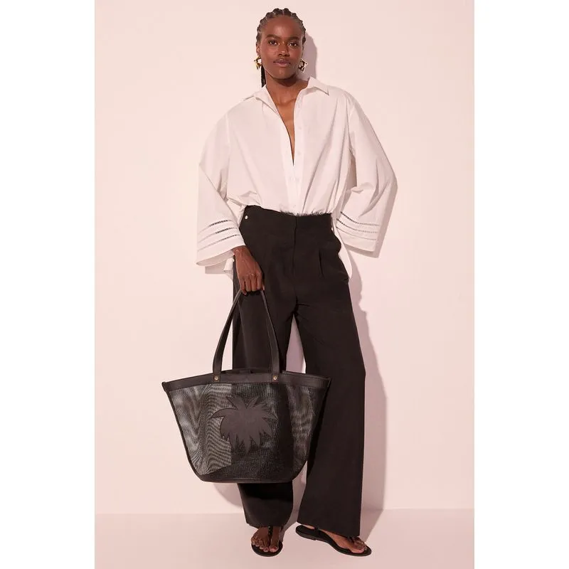 Bolsa Tote Acessórios Fauna PRETO/BLACK U/ONE SIZE
