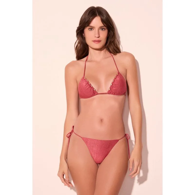 Biquíni Calcinha Lacinho Báltico Vermelho PP/XS