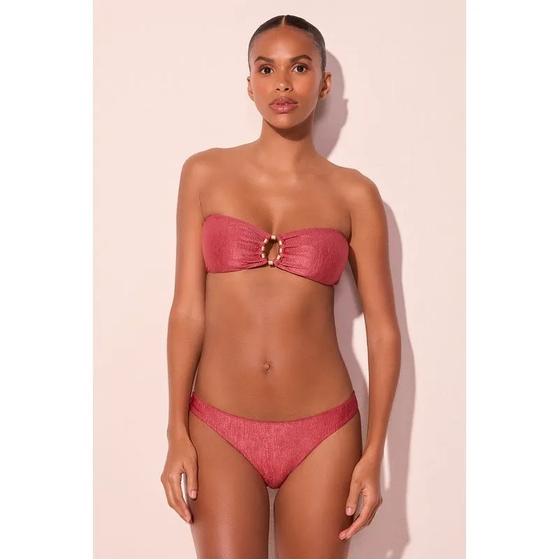 Biquíni Sutiã Faixa Báltico Vermelho PP/XS