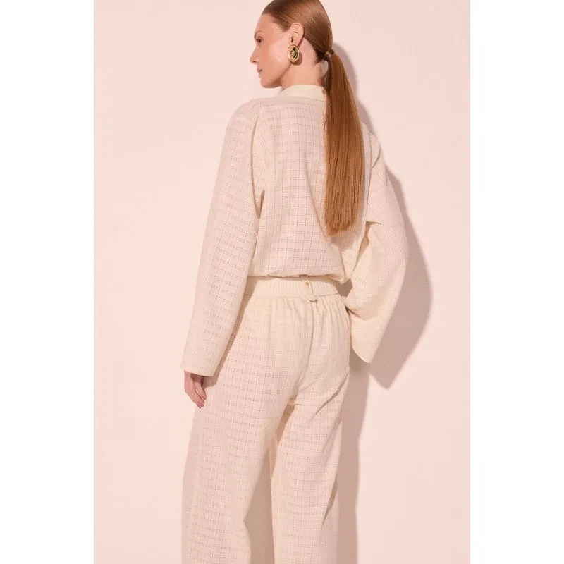 Calça Baggy Papiro Off White PP/XS