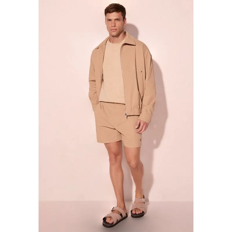 Jaqueta Oversized Noturno Bege GG/XL