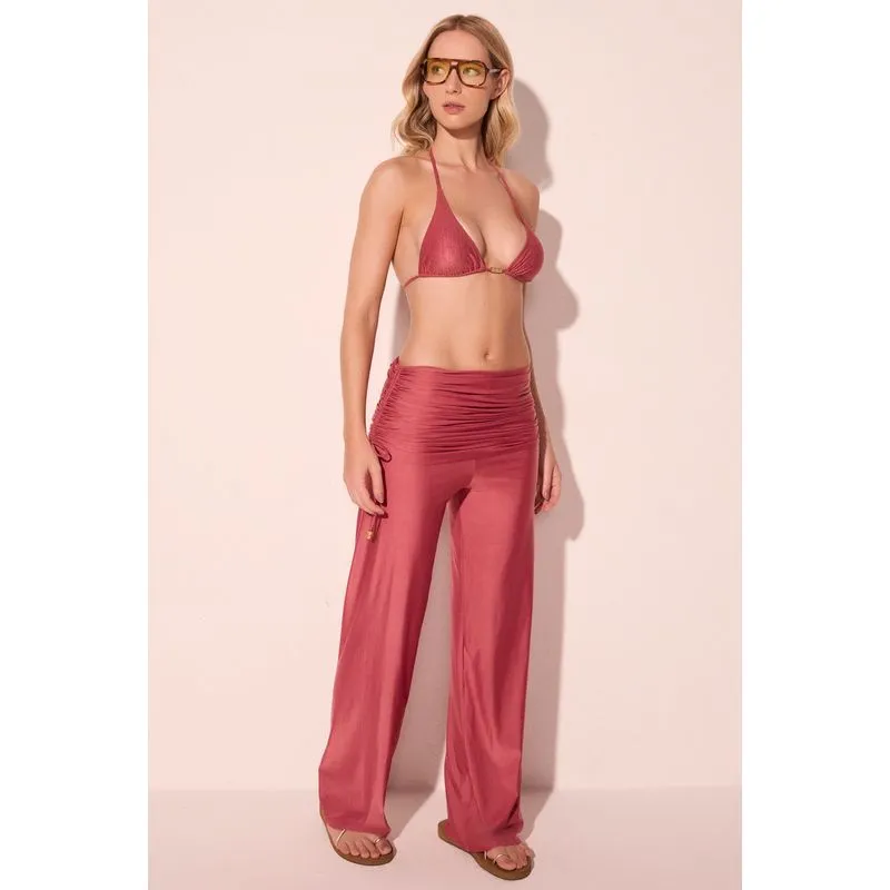Calça Reta Báltico Vermelho M/M