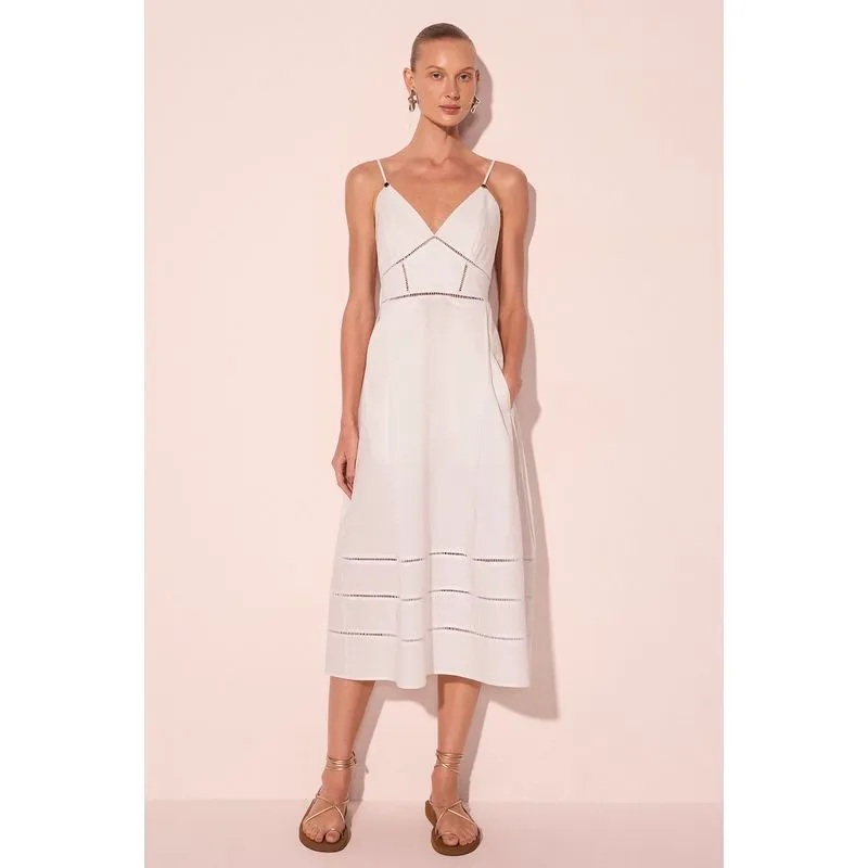 Vestido Midi Milos Off White 38