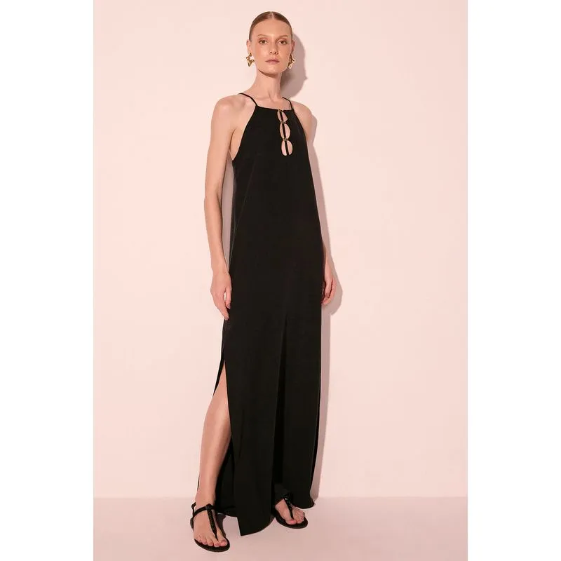 Vestido Longo Mirra Preto G/L
