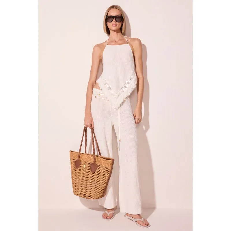 Blusa Alça Frente Única Tulum Off White M/M