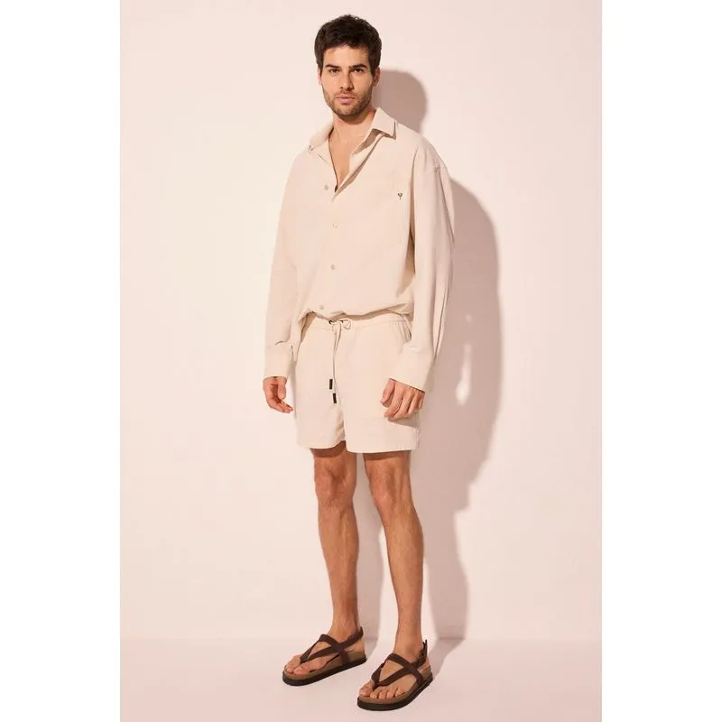 Short Casual Cós De Elástico Vincenzo GG/XL
