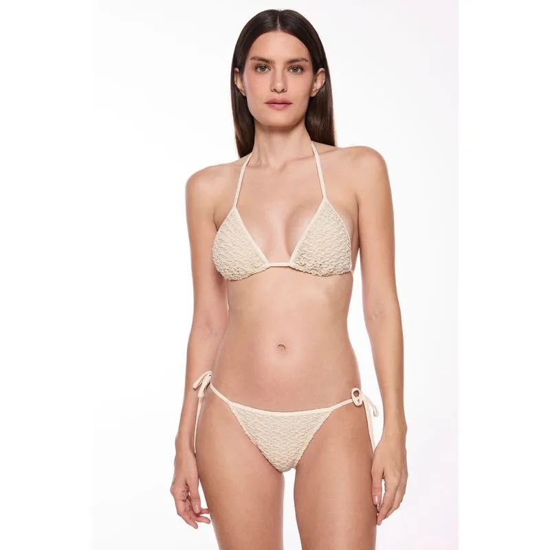 Biquíni Calcinha Lacinho Tramas Off White M/M