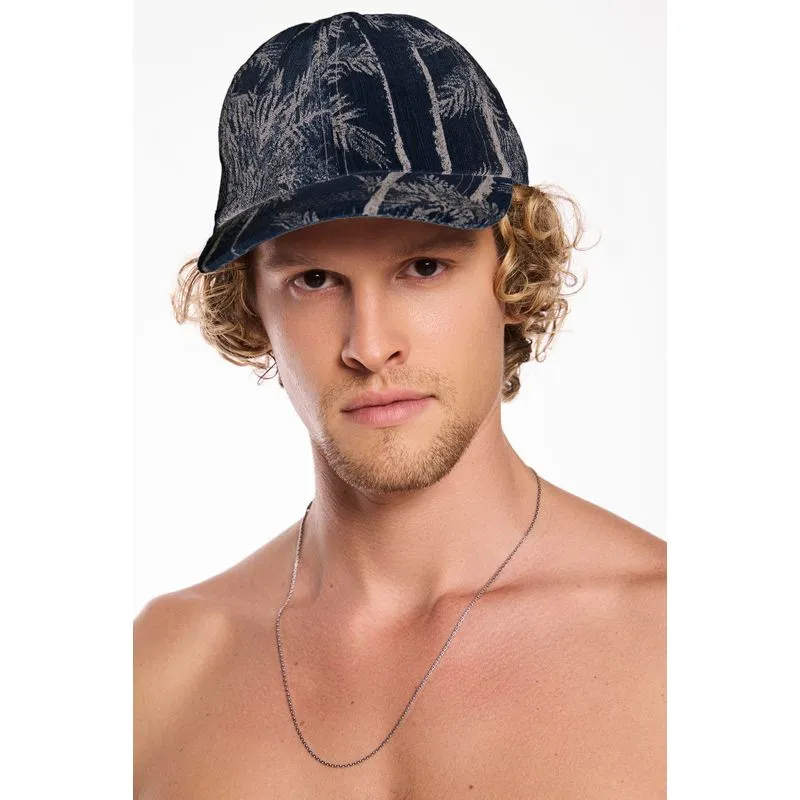 Boné Aba Media Acessórios Nativos AZUL MARINHO/NAVY BLUE U/ONE SIZE