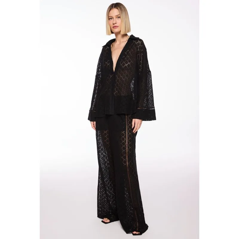 Camisa Manga Longa Maraca Preto PRETO/BLACK M/M