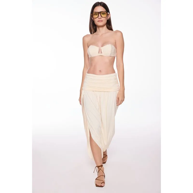 Saia Midi Yarae Off White OFF WHITE/OFF WHITE G/L