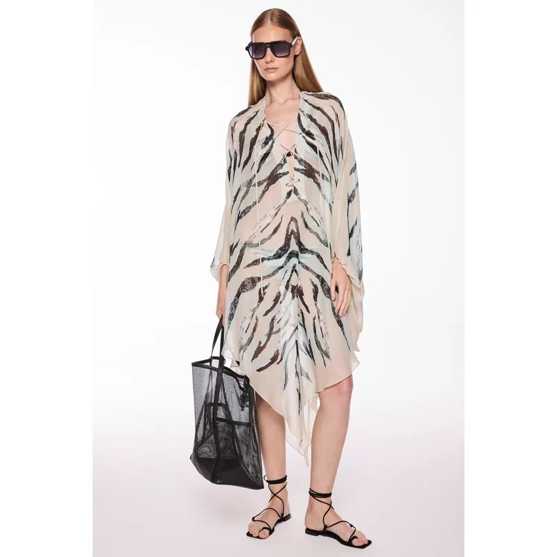 Túnica Midi Bruma BEGE/BEIGE U/ONE SIZE