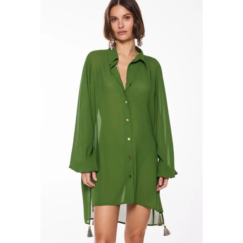 Chemise Curto Cambuci Verde VERDE/GREEN M/M