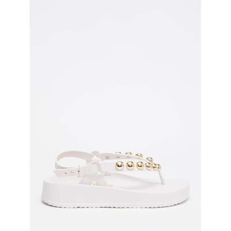 Sandália Petite Jolie Sunshine White PJ7181 35
