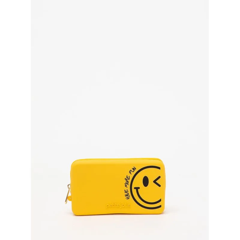 Carteira Petite Jolie S.W.Smiley® Parker Amarelo PJ20338SM