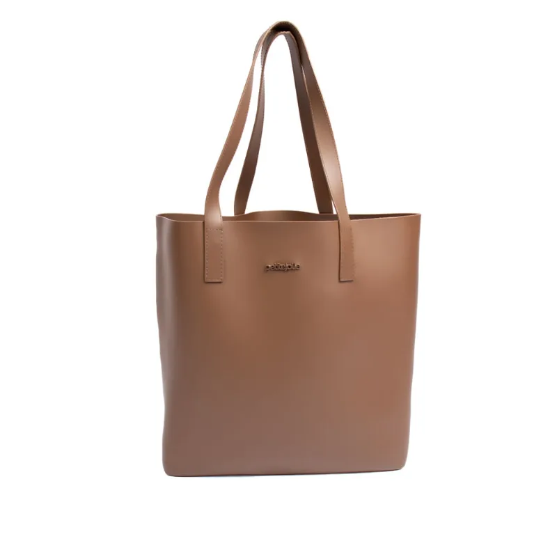 Bolsa Feminina Petite Jolie Tote Grande J-Lastic Marrom - U