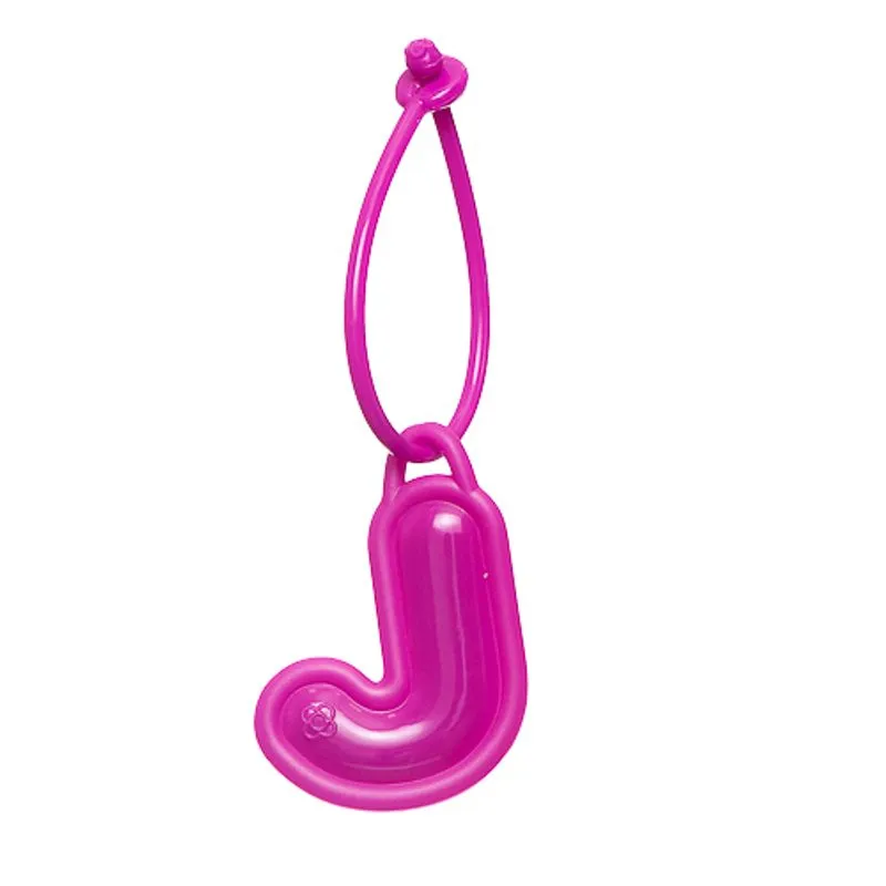 Chaveiro Petite Jolie de Letra Pink PJ6023 J