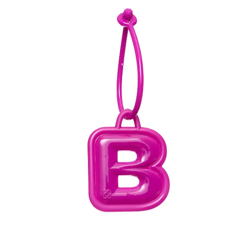 Chaveiro Petite Jolie de Letra Pink PJ6023 B