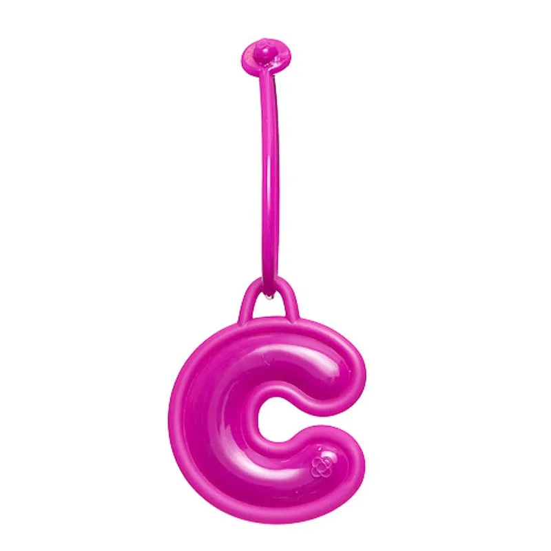 Chaveiro Petite Jolie de Letra Pink PJ6023 C