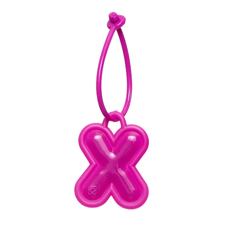 Chaveiro Petite Jolie de Letra Pink PJ6023 X