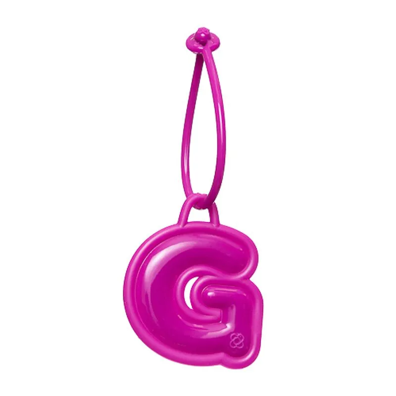Chaveiro Petite Jolie de Letra Pink PJ6023 G