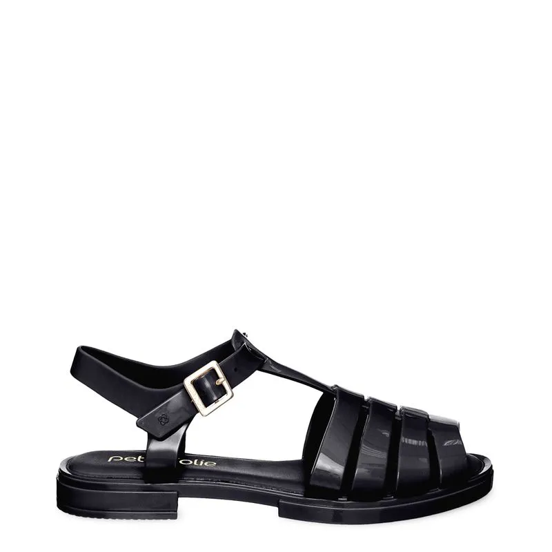 Sandália Infantil Petite Jolie Preto Olly IN - PJ5397IN 28